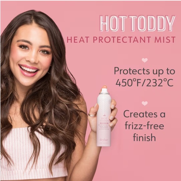 NWT DRYBAR Hot Toddy Heat Protectant Mist Spray Heat Protection - Picture 5 of 15